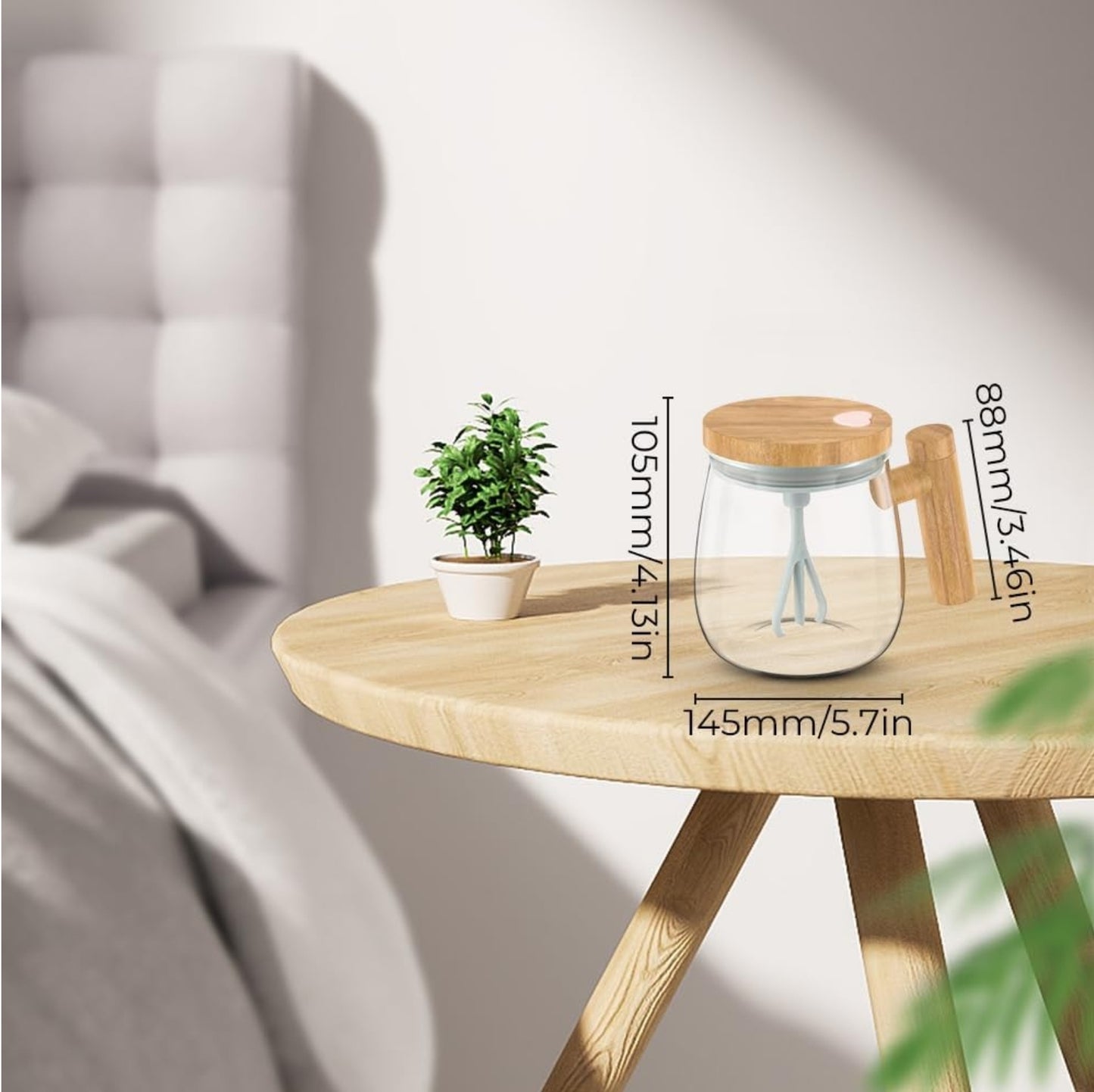 Taza Mezcladora Eléctrica Premium