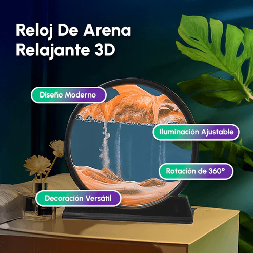Reloj De Arena con Paisajes 2024