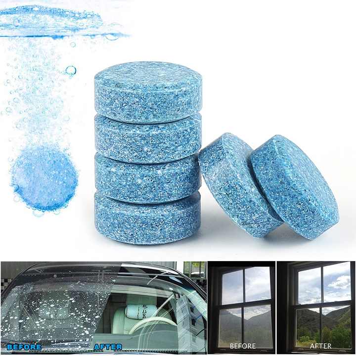 Limpia parabrisa efervesente 💦🚖