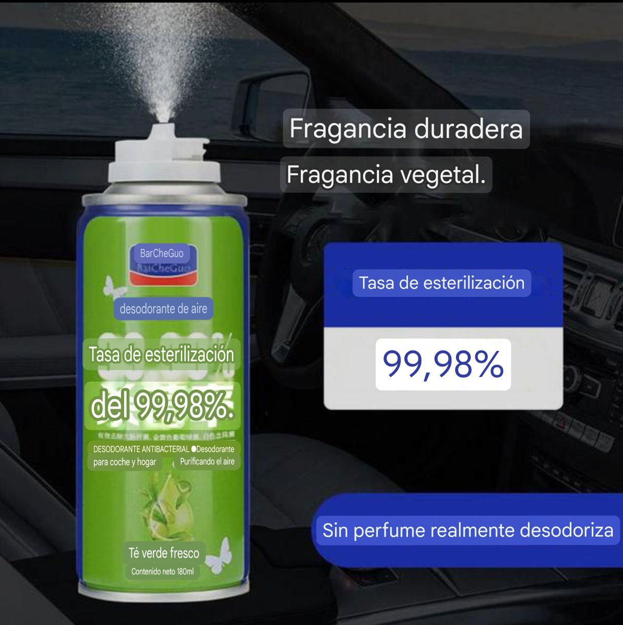Ambientador Esterilizador de Alta Presión 2x1 (RECIBES 2 POR EL PAGO DE 1)