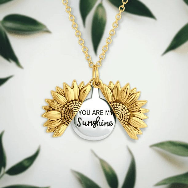 Collar de girasol "You Are My Sunshine"