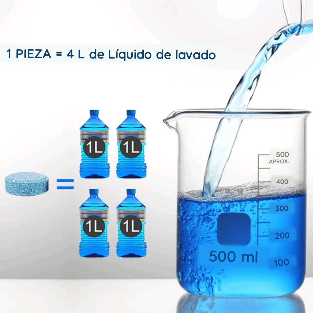 Limpia parabrisa efervesente 💦🚖