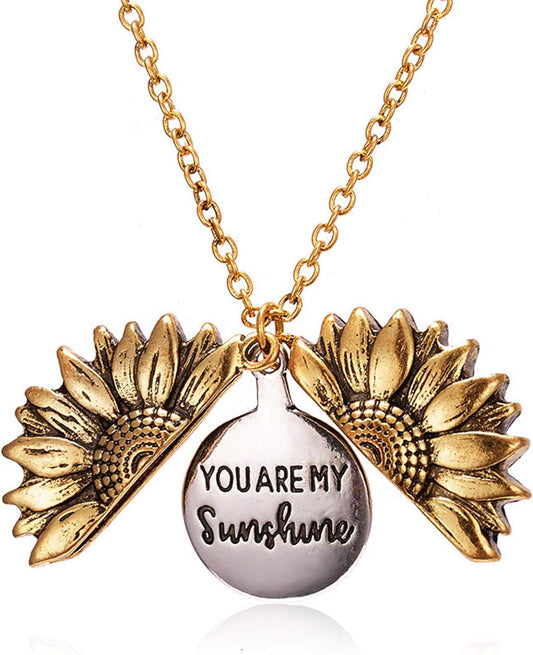 Collar de girasol "You Are My Sunshine"