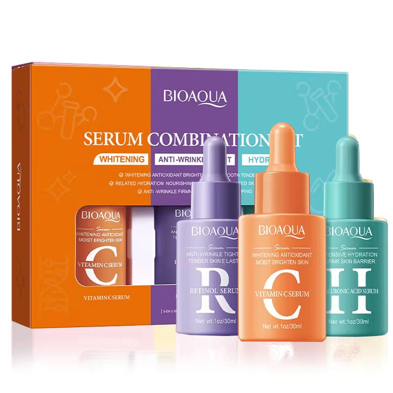 Kit De 3 Serum Faciales Bioaqua